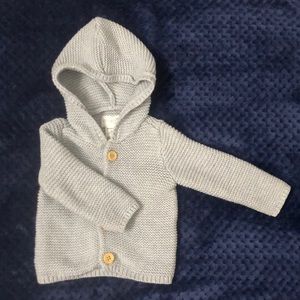 Little Planet by Carters organic knit cardigan